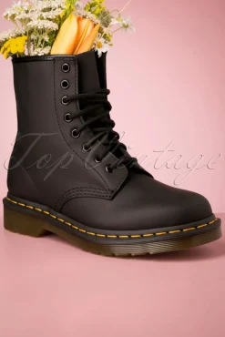 Dr. Martens 1460 Greasy Enkellaarzen In Zwart><noscript><img width=