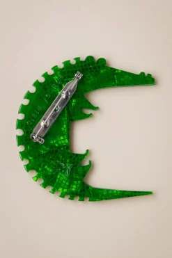Erstwilder A Crocodile Named Growl Broche><noscript><img width=