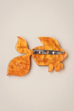 Erstwilder A Goldfish Named Silence Broche><noscript><img width=
