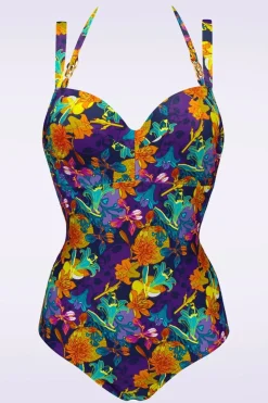 Marlies Dekkers Acapulco Badpak In Petunia Paars>Vrouwen Badpakken