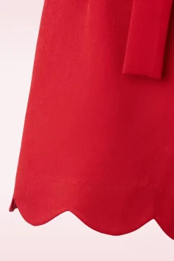 Banned Retro Ahoy Scallop Short In Rood><noscript><img width=