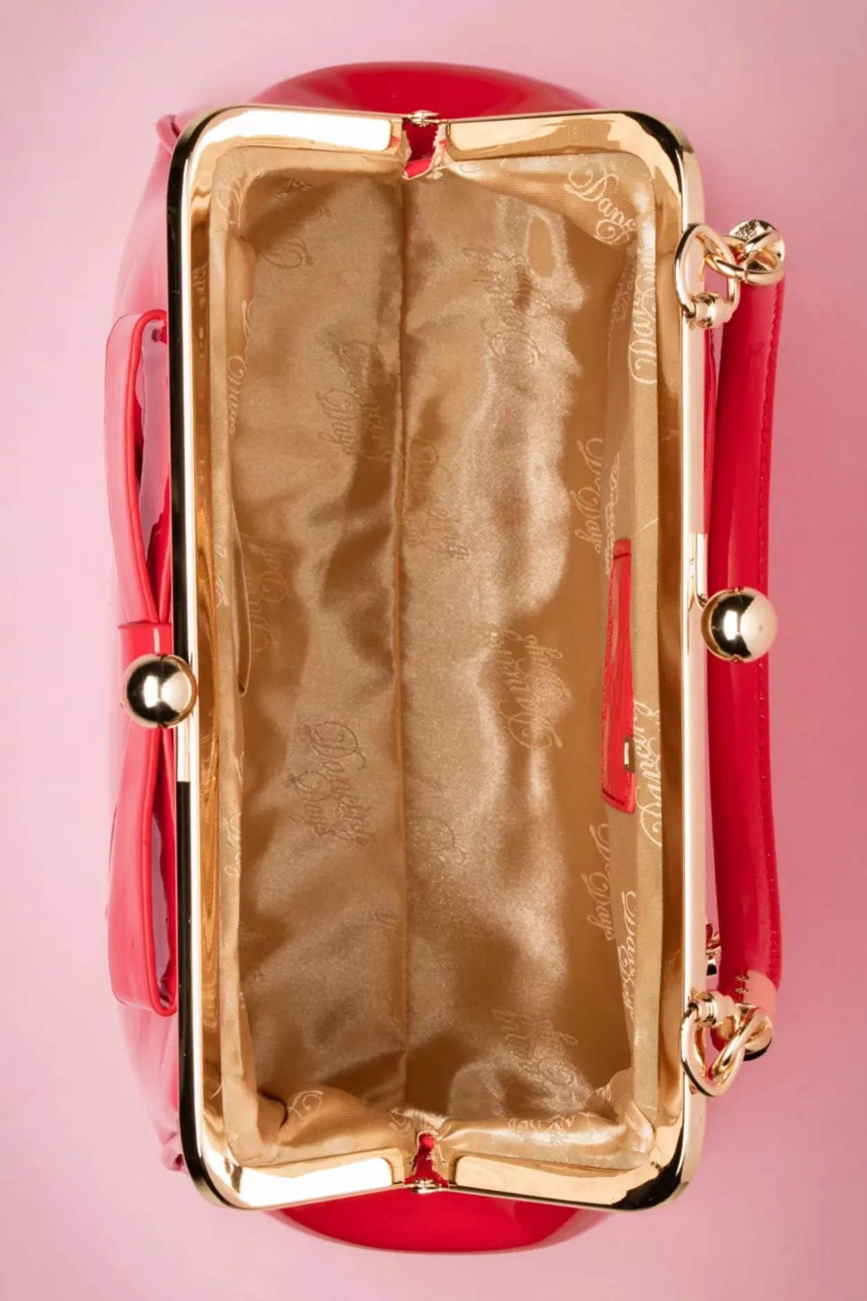 Banned Retro Amerikaanse Vintage Patenttas In Rood>Vrouwen Tassen