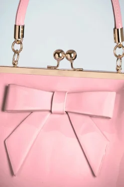 Banned Retro Amerikaanse Vintage Patenttas In Roze>Vrouwen Tassen