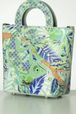 Vendula Animal Park Clancy Chameleon Mini Tas In Groen>Vrouwen Tassen