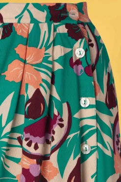 King Louie Arianna Plooirok In Aquagroen><noscript><img width=