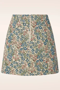 Louche Aubin Abusson Jacquard Rok In Multi>Vrouwen Rokken