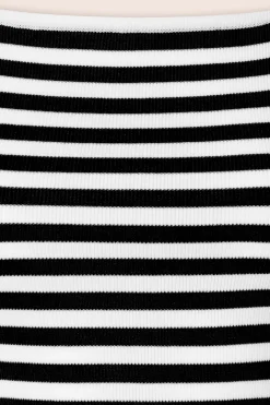 Zilch Audrey Gestreepte Top In Zwart><noscript><img width=