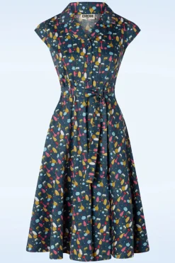 Circus Ava Paris Jurk In Blauw>Vrouwen Plus Size Jurken