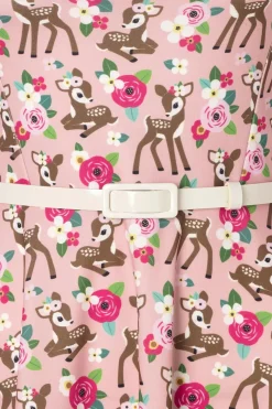 Vintage Chic for Topvintage Bambi Swing Jurk In Roze><noscript><img width=