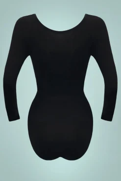 MAGIC Bodyfashion Bamboe Bodysuit In Zwart><noscript><img width=