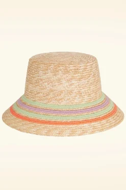 King Louie Bari Strohoed In Zand>Vrouwen Hoeden & Fascinators
