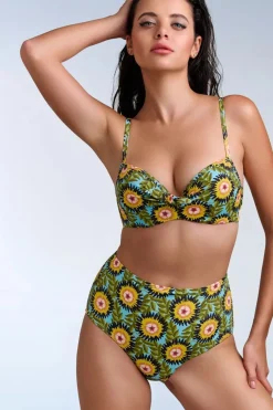 Marlies Dekkers Bellini Flower Balconette Bikini Top In Multi>Vrouwen Bikini's