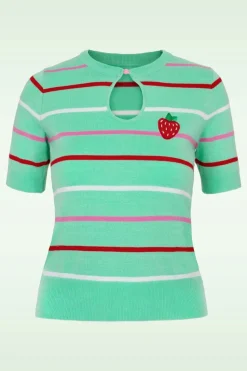 Bunny Berry Cute Top In Mint>Vrouwen Truitjes
