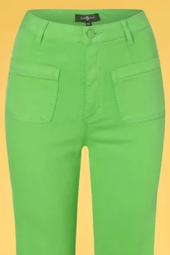 Surkana Betsy Bell Bottom Broek In Groen><noscript><img width=