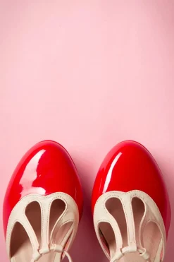 Banned Retro Betty Pumps In Rood><noscript><img width=