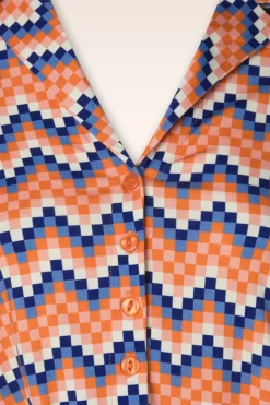 Bakery Ladies Bibi Playsuit In Ministeck Kobalt><noscript><img width=