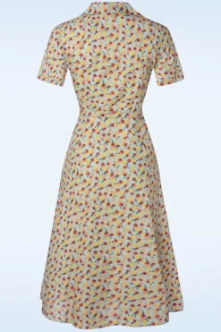 Banned Retro Blooming Swing Jurk In Blauw><noscript><img width=