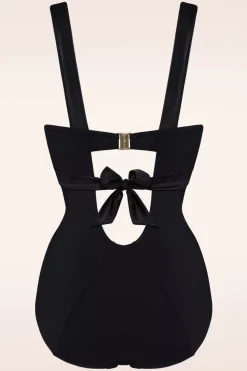 Marlies Dekkers Cache Coeur - Diepuitgesneden Balkonbadpak In Zwart><noscript><img width=