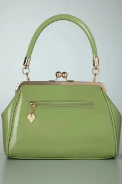 Banned Retro California Nights Lak Handtas In Bleekgroen><noscript><img width=