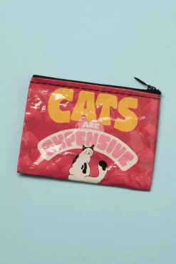 Blue Q Cats Are Expensive Portemonnee>Vrouwen Portemonnees