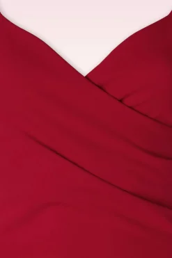 Vintage Chic for Topvintage Cecilia Pencil Jurk In Rood><noscript><img width=