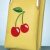 Banned Retro Cherry Pie Crossbody Telefoontasje In Geel>Vrouwen Portemonnees