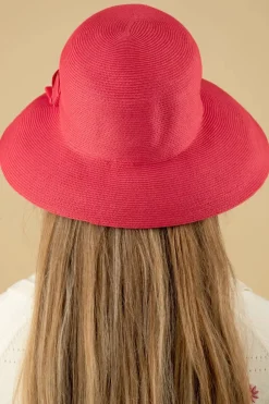 Brontu00e9 Chloe Travel Hoed In Koraalrood><noscript><img width=