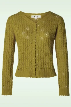 Mak Sweater Claudia Vest In Salie>Vrouwen Bolero's & Capes