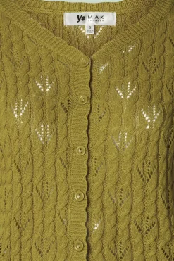 Mak Sweater Claudia Vest In Salie><noscript><img width=