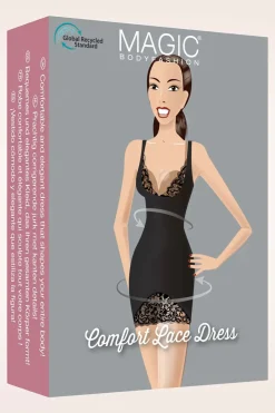 MAGIC Bodyfashion Comfort Kanten Jurk In Zwart><noscript><img width=