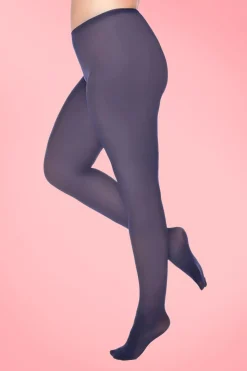 Pamela Mann Curvy Superstretch Panty In Marineblauw>Vrouwen Panty's