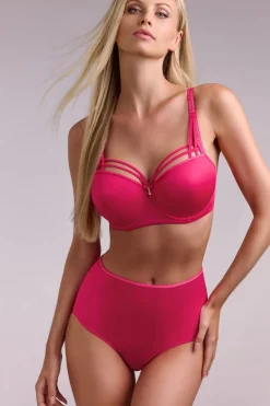 Marlies Dekkers Dame De Paris High Waist Slip In Azalea Rood><noscript><img width=