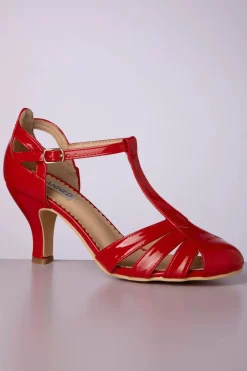 Banned Retro Dance Me To The Stars Pumps In Rood><noscript><img width=