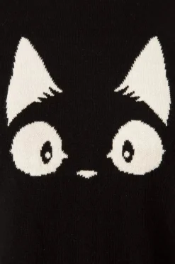 Mak Sweater Debbie Cat Gestreepte Trui In Zwart><noscript><img width=