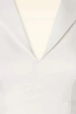 Glamour Bunny Business Babe Dianne Blouse In Crispy Wit><noscript><img width=