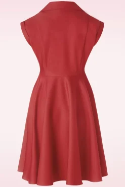 Banned Retro Doll Swing Jurk In Rood>Vrouwen Plus Size Jurken