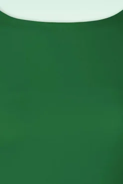 Vintage Chic for Topvintage Effen Jurk In Smaragdgroen><noscript><img width=