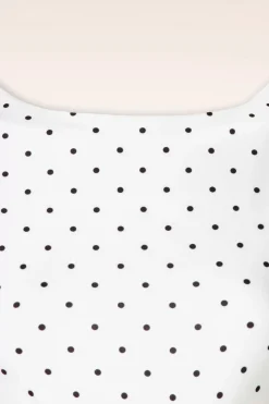 Vintage Chic for Topvintage Elise Jurk In Zwart En Wit><noscript><img width=