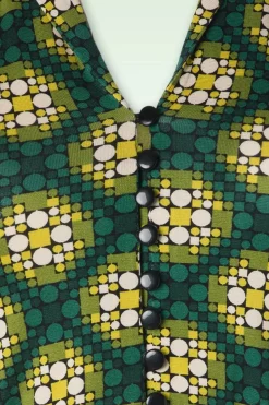 King Louie Emmy Kirby Jurk In Para Groen><noscript><img width=