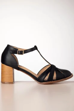 Banned Retro Fancy Footwork Pumps In Zwart>Vrouwen Pumps