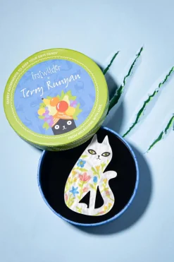 Erstwilder Feline Florescence Broche>Vrouwen Sieraden