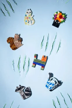 Erstwilder Feline Florescence Broche><noscript><img width=