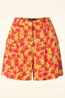 King Louie Fintan Doree Shorts In Fiesta Rood>Vrouwen Broeken