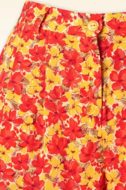 King Louie Fintan Doree Shorts In Fiesta Rood><noscript><img width=