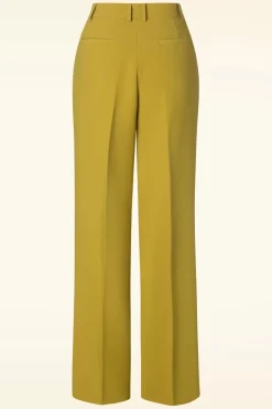 King Louie Fintan Simonet Pantalon In Sulphur Geel><noscript><img width=