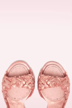 Sunies Flexi Butterfly Flipflop Sandaaltjes In Glossy Roze><noscript><img width=