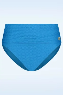 TC Beach Flipover Bikinibroekje In Blue Snake>Vrouwen Bikini's