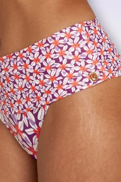 TC Beach Flipover Summer Flowers Bikinibroekje In Paars><noscript><img width=