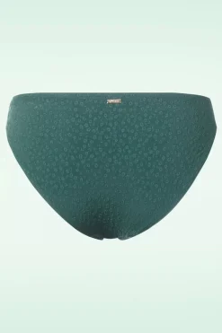 Cyell Flora Regular Bikinibroekje In Groenblauw><noscript><img width=