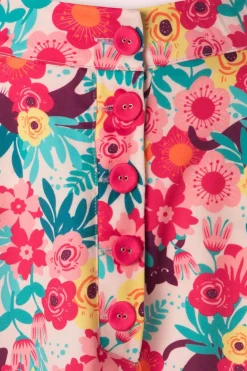 Vixen Floral Cat Flare Rok In Multi><noscript><img width=